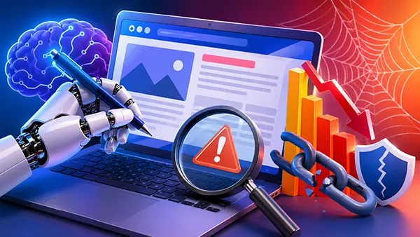 Website traffic decline